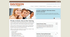 Desktop Screenshot of dev.davidsontutoring.com
